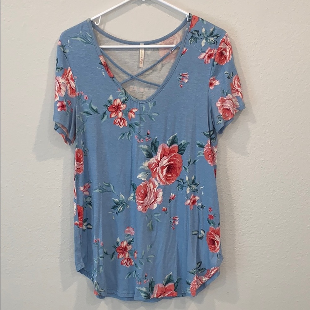 Floral X-Top 💐